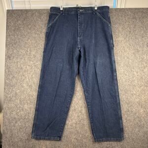 Wrangler Men’s 940 Road Carpenter. Fit Premium Quality Blue Denim Jeans 38 x. 30